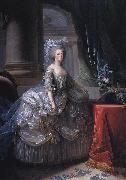 Elisabeth LouiseVigee Lebrun Marie Antoinette of Austria oil painting on canvas